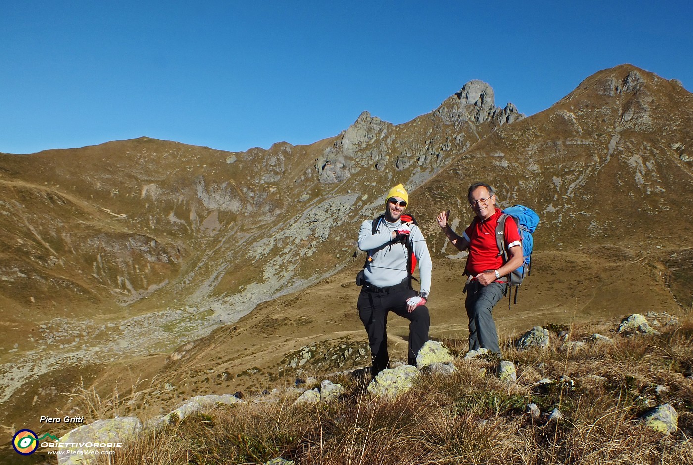 12 Dal  Monte Avaro alle spalle il Monte Valletto.JPG